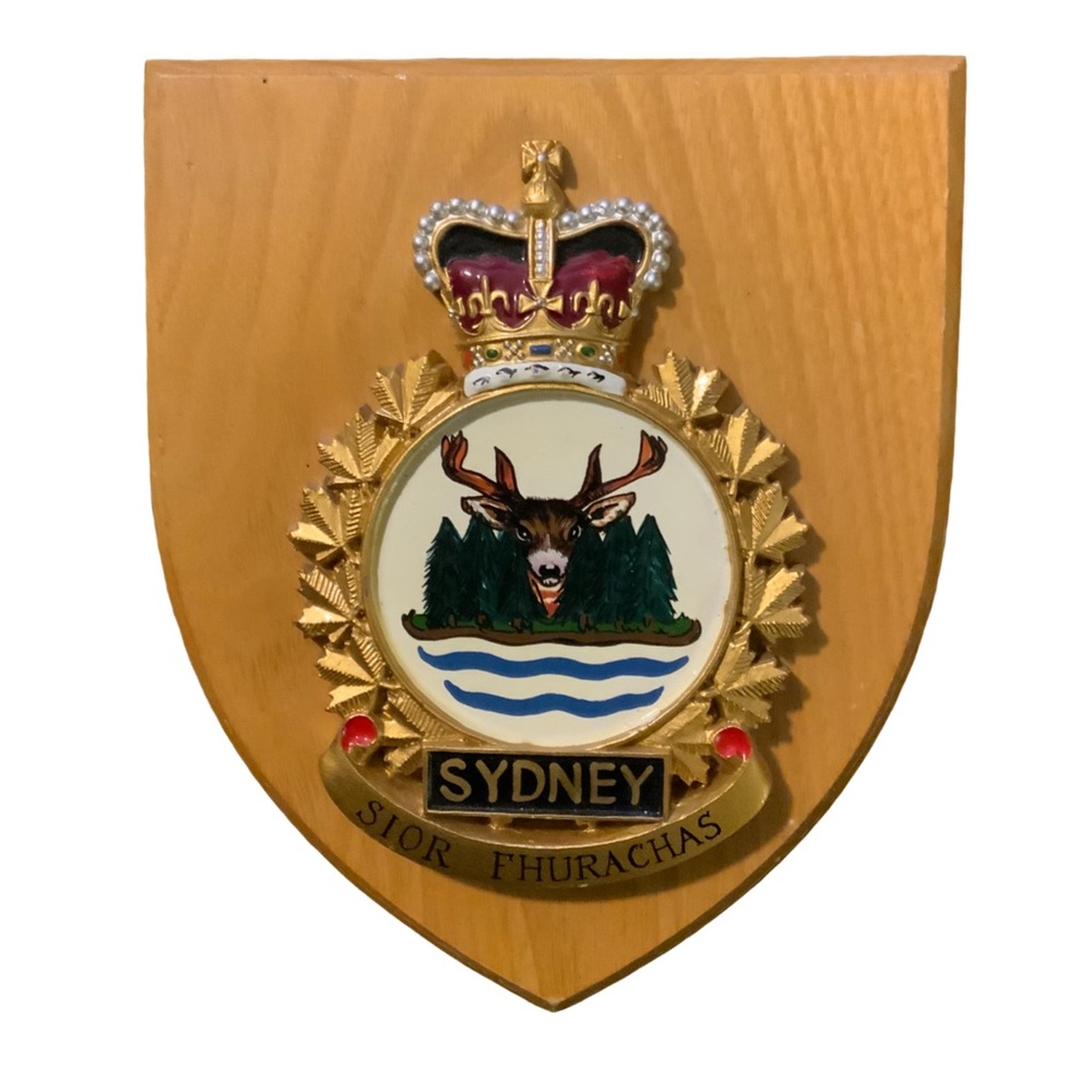 11 Canadian And Australian Naval Crest Wall Plaques From England